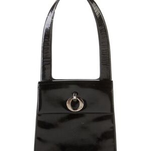 Dior Glossy Black Shoulder Bag
